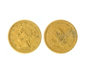 1907 $2.50 U.S. Liberty Head Gold Coin